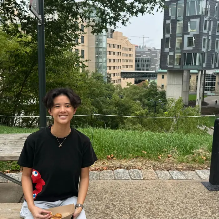 Image of Ray on campus