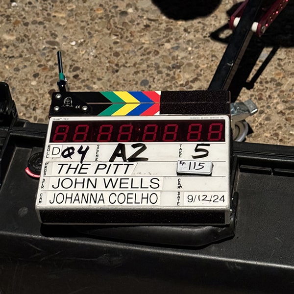 A production slate for "The Pitt"