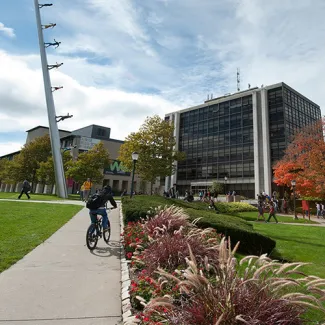 Warner Hall at CMU.